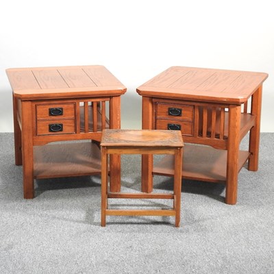 Lot 600 - Three tables