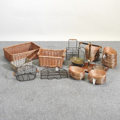 Lot 38 - A collection of baskets