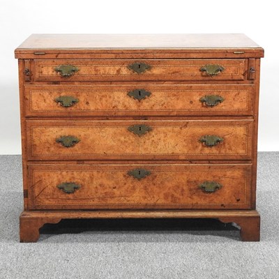 Lot 625 - A walnut chest