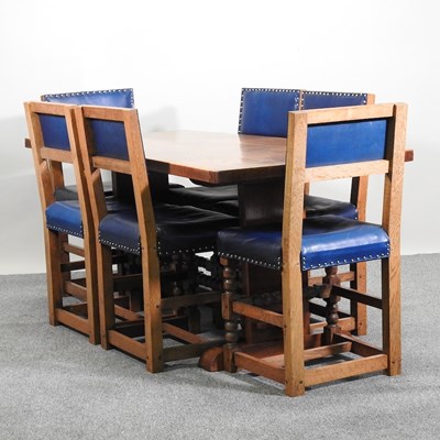 Lot 98 - A table and chairs