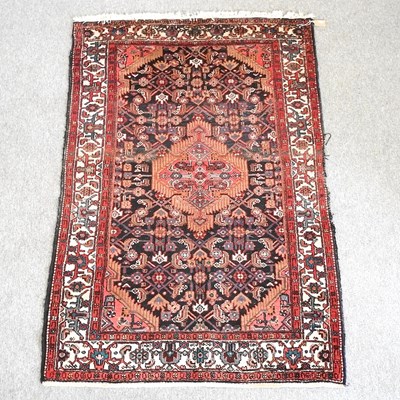 Lot 604 - A Turkish rug