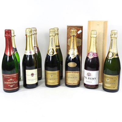 Lot 389 - Nine bottles of champagne