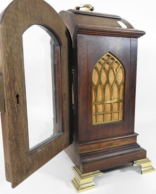 Lot 225 - A bracket clock