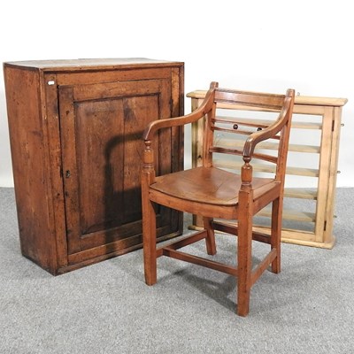 Lot 227 - Two cabinets and a chair