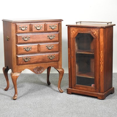 Lot 121 - A chest and cabinet