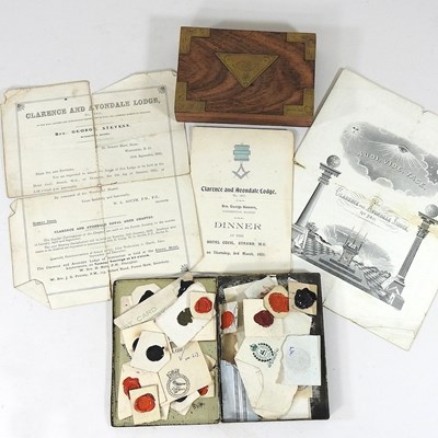 Lot 357 - Masonic items