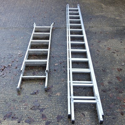 Lot 76 - Two ladders