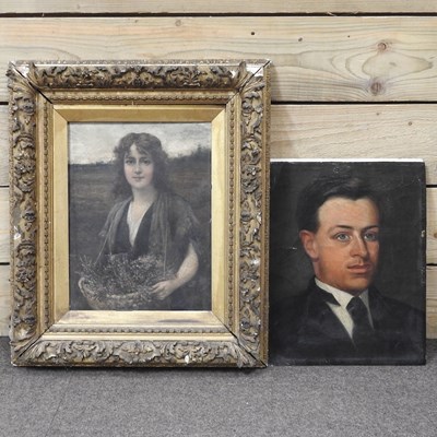 Lot 538 - Two paintings