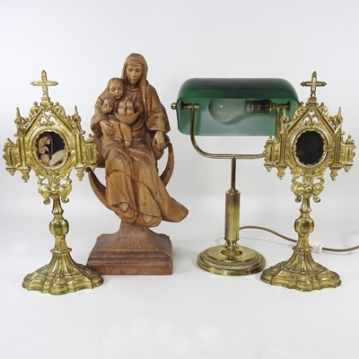 Lot 326 - A figure and stands