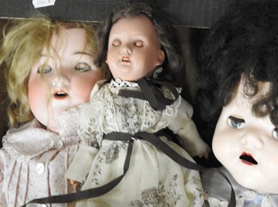 Lot 416 - Four dolls