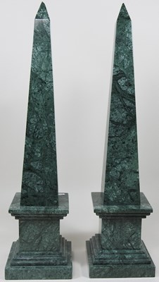 Lot 287 - A pair of obelisks