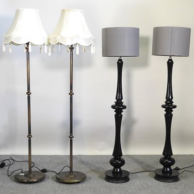 Lot 48 - Four standard lamps