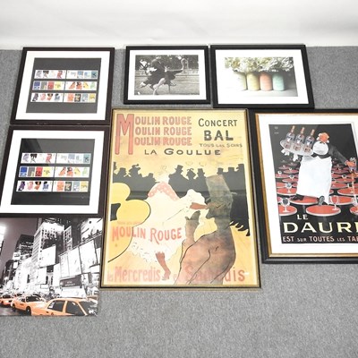 Lot 555 - A collection of posters