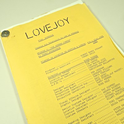 Lot 42 - A film schedule