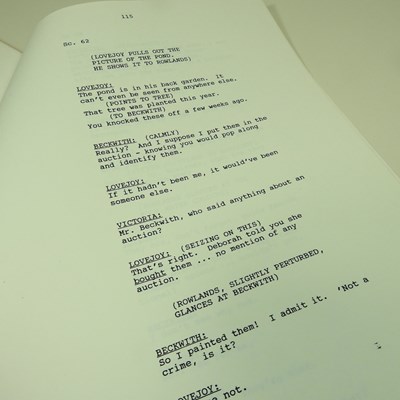 Lot 335 - A Lovejoy script