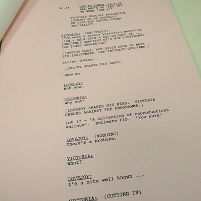 Lot 335 - A Lovejoy script