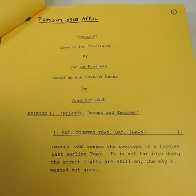 Lot 304 - A Lovejoy script