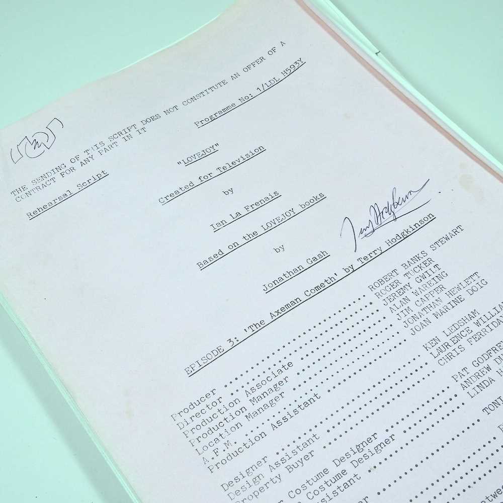 Lot 393 - A Lovejoy script