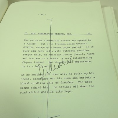 Lot 393 - A Lovejoy script