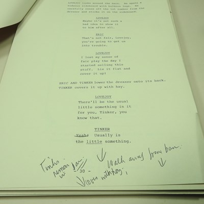 Lot 393 - A Lovejoy script