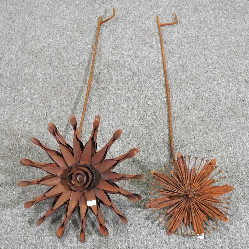 Lot 507 - A metal garden stake