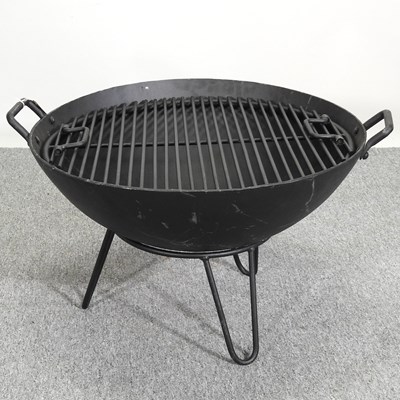 Lot 369 - A large firepit