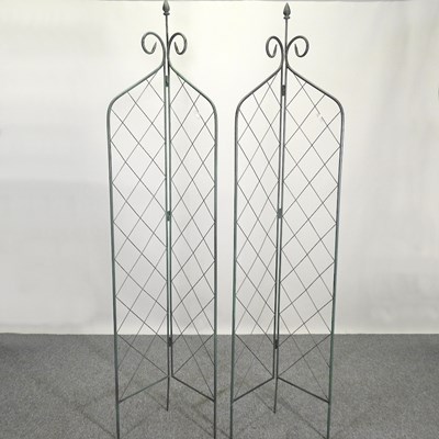 Lot 322 - Two garden trellises