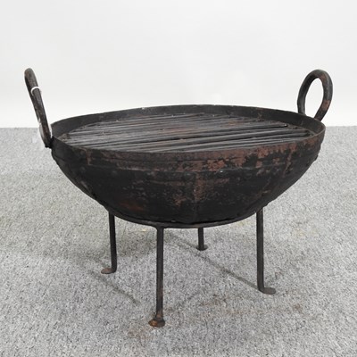 Lot 83 - A metal kadai