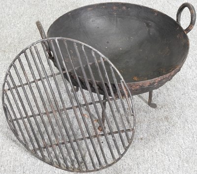 Lot 83 - A metal kadai