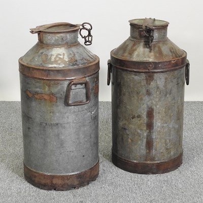 Lot 456 - Two churns