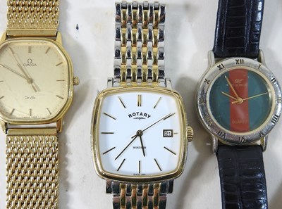 Lot 44 - An Omega De Ville gentleman's gold plated wristwatch