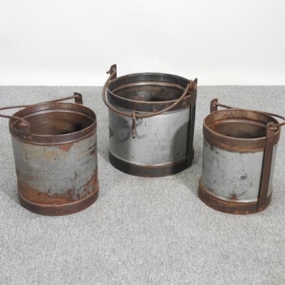 Lot 110 - Three buckets