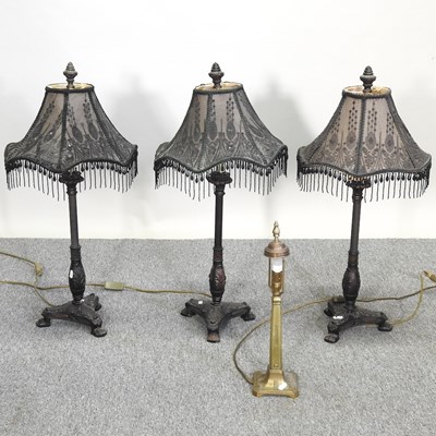 Lot 101 - Four lamps