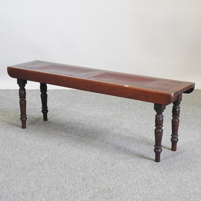 Lot 595 - An unusual Victorian bench