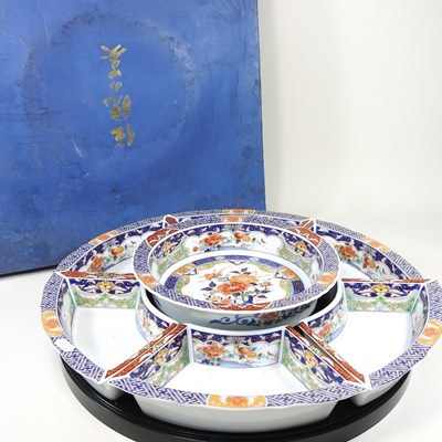 Lot 487 - A Japanese lazy susan