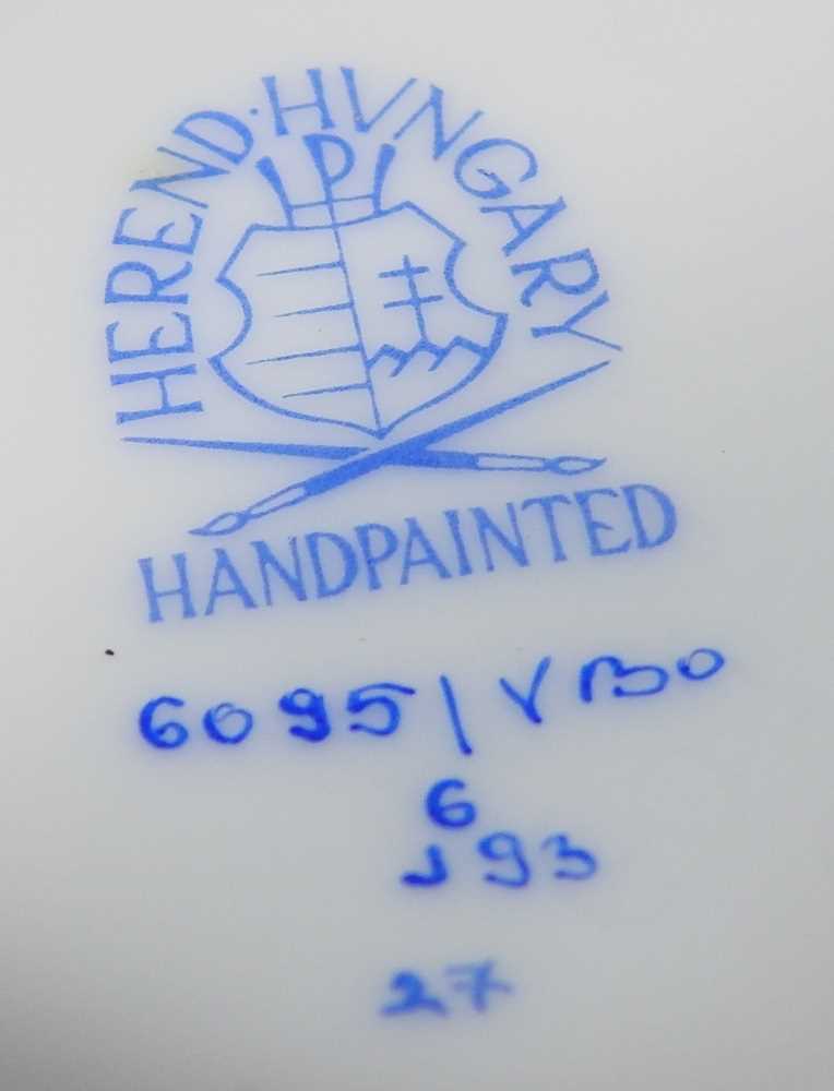 Lot 42 Herend porcelain