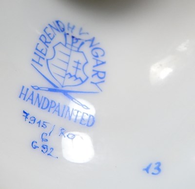 Lot 42 - Herend porcelain