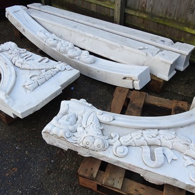 Lot 224 - Marble panels