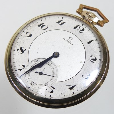 Lot 296 - An Omega pocket watch