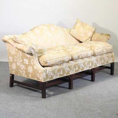 Lot 120 - A sofa