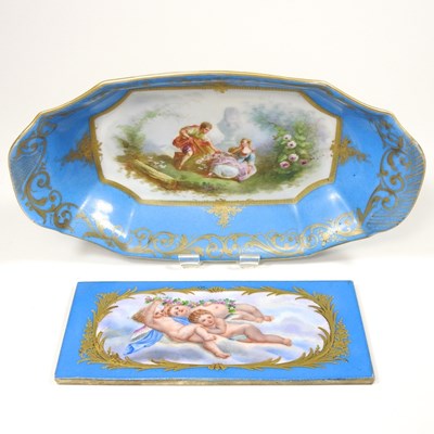 Lot 207 - Two Sevres items