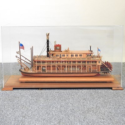 Lot 170 - A model boat