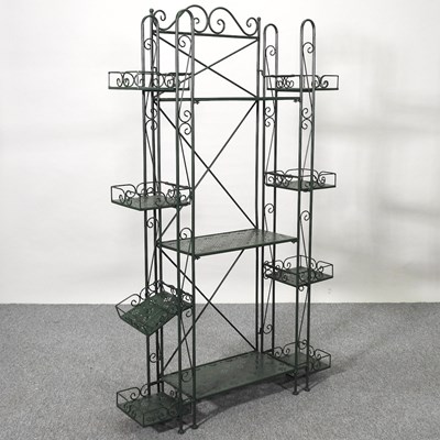 Lot 458 - A metal rack