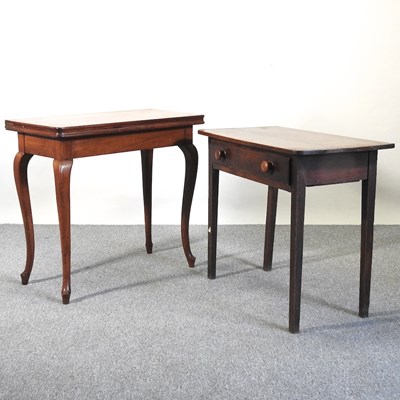 Lot 164 - Two tables