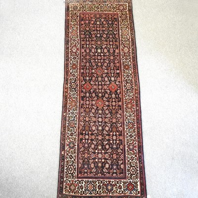 Lot 464 - A Persian runner