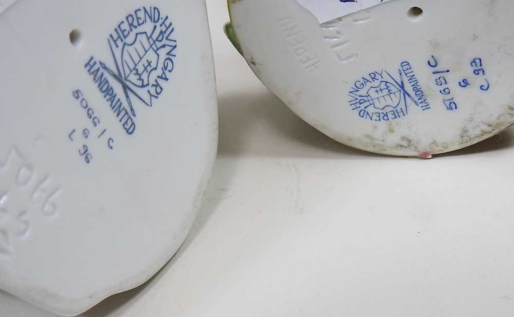 Lot 5 Herend porcelain