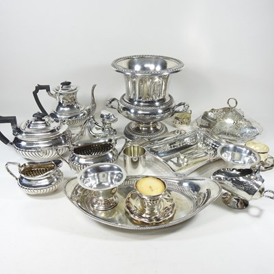 Lot 89 - Silver plated items