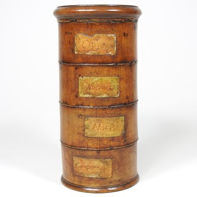 Lot 259 - A spice tower