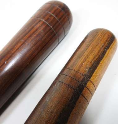 Lot 421 - Two wooden fids