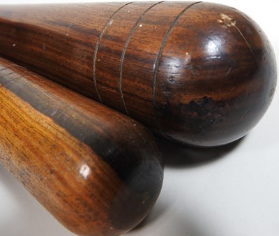 Lot 421 - Two wooden fids